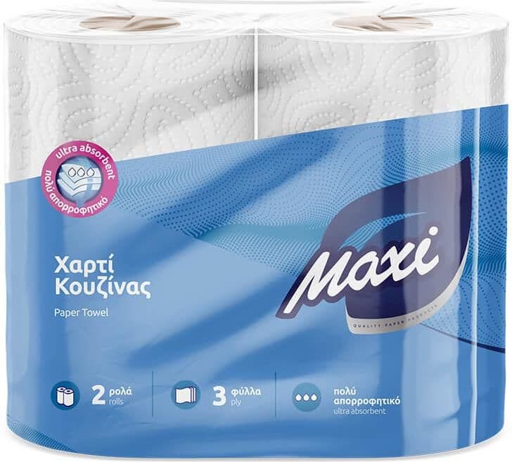 Χαρτί Κουζίνας Maxi 350gr 2 Ρολά